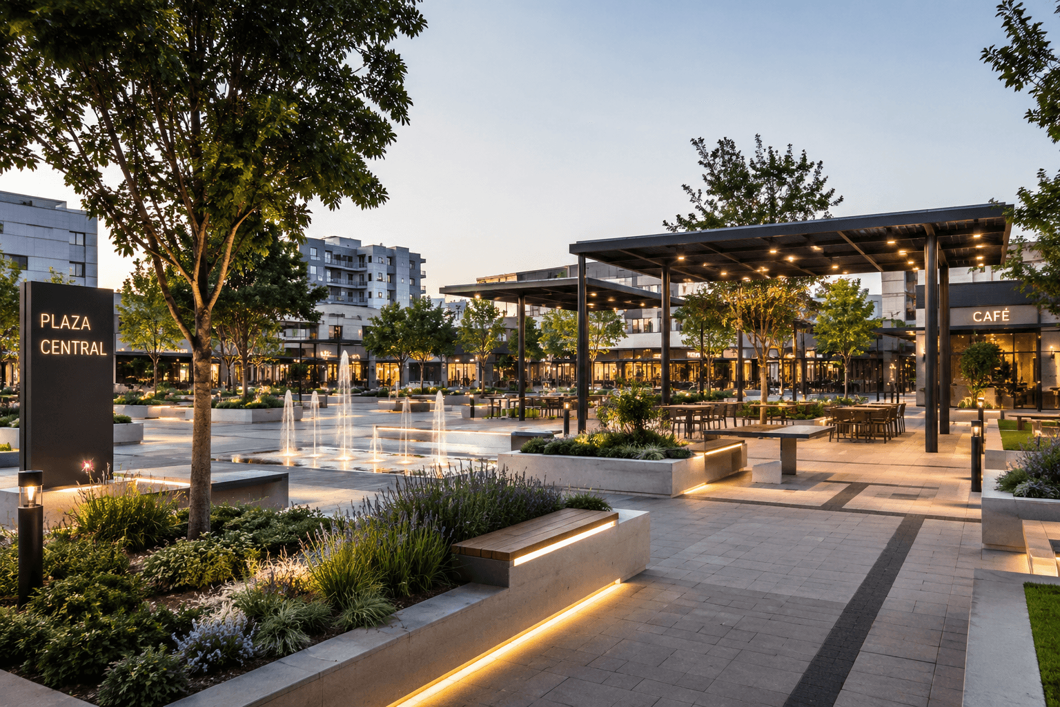 Plaza San Martín renovada por el municipio